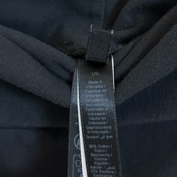 SKIMS Foldover Pants in Soot Black Size Large - Picture 6 of 11